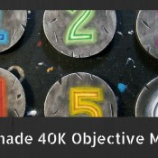 Homemade 40K Objective Markers