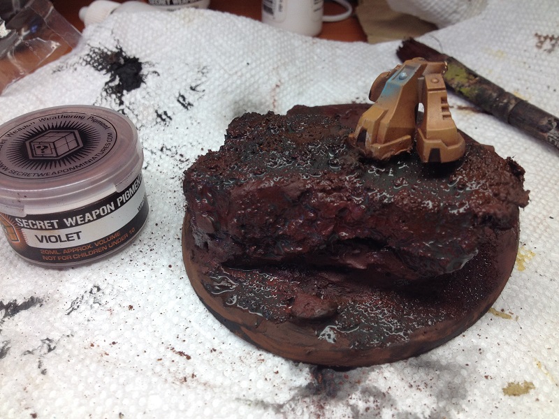 Pigments for Earth Basing #2