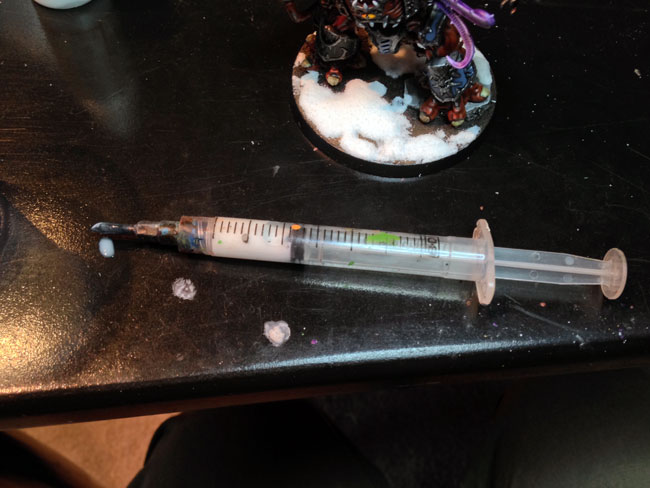 Syringe for Ice Effects