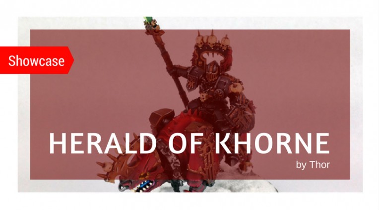 Herald of Khorne Painted