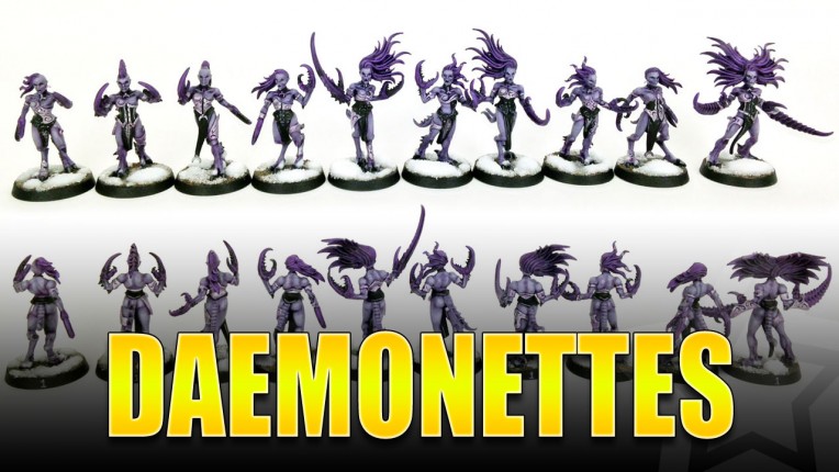 Daemonettes Painted