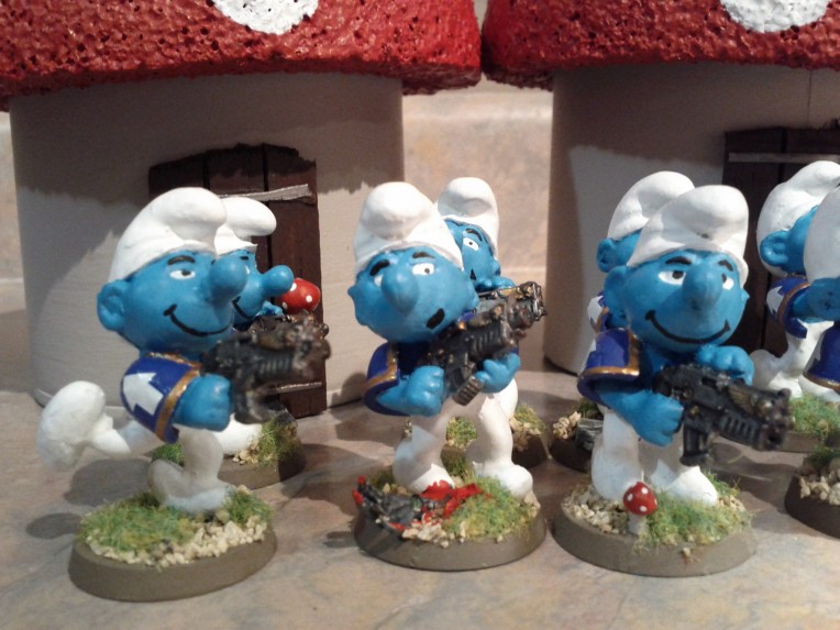Smurf Tactical Marines