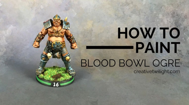 How to Paint a Blood Bowl Ogre