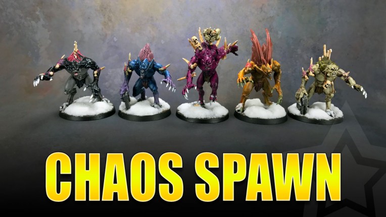 Chaos Spawn Painted