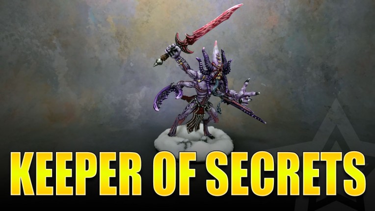 Keeper of Secrets Painted