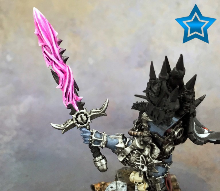How to Paint a Power Sword for Warhammer 40K (Tutorial)