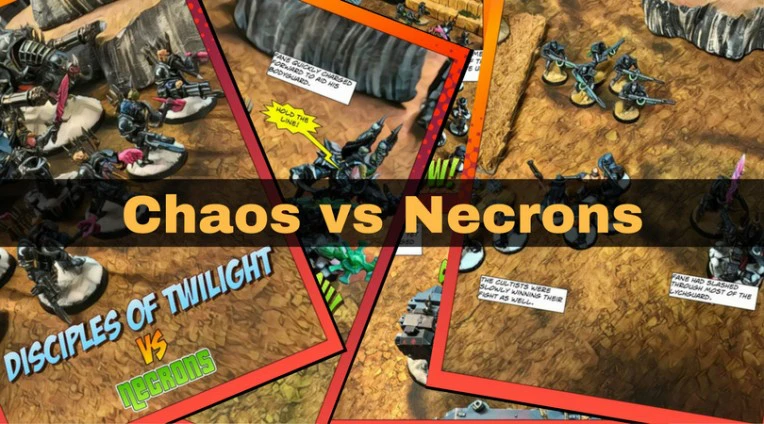 Chaos vs Necrons Battle Report