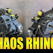 Chaos Rhinos Painted