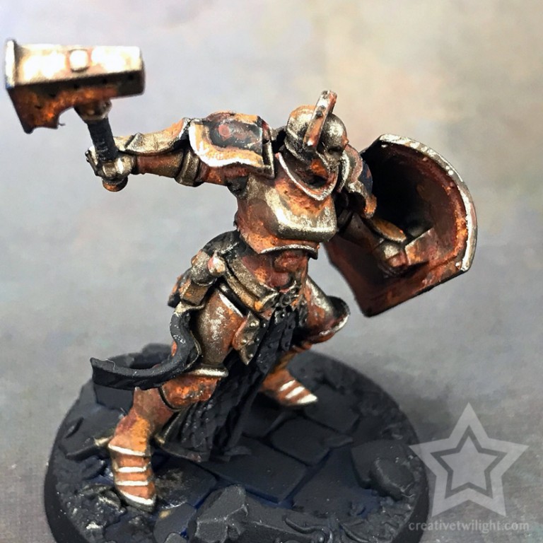 The Easy Way to Paint Rust on Miniatures (How To)