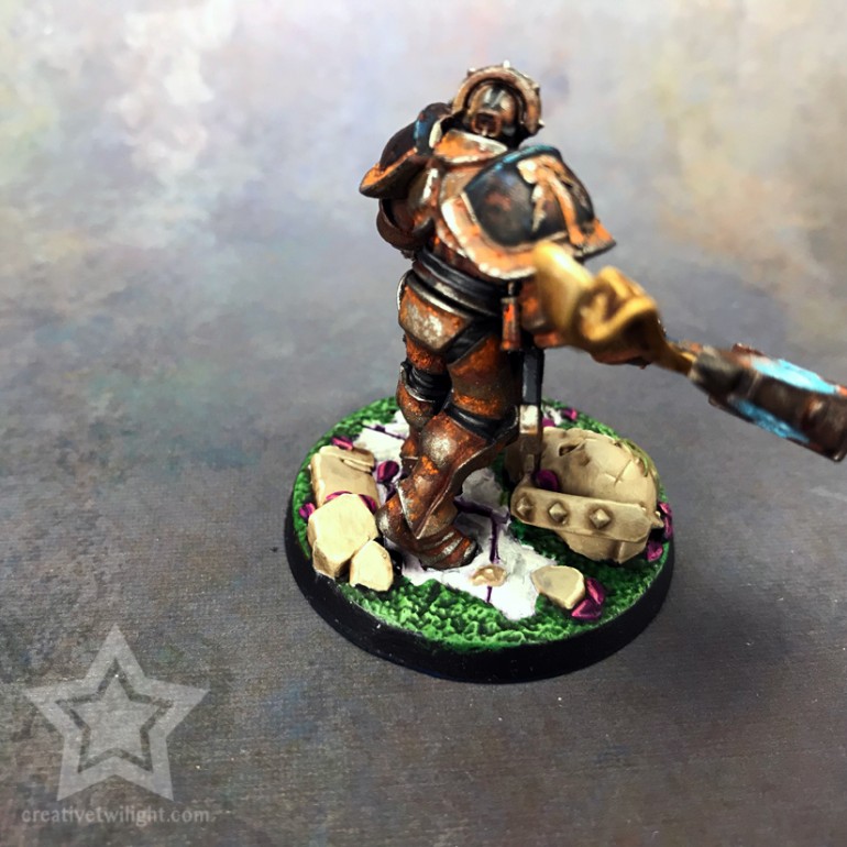 Surprisingly Easy Way to Paint Marble for Miniatures (How To)