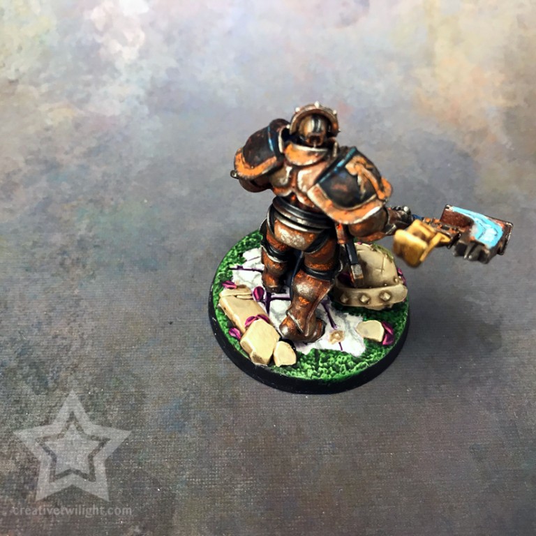 Surprisingly Easy Way to Paint Marble for Miniatures (How To)