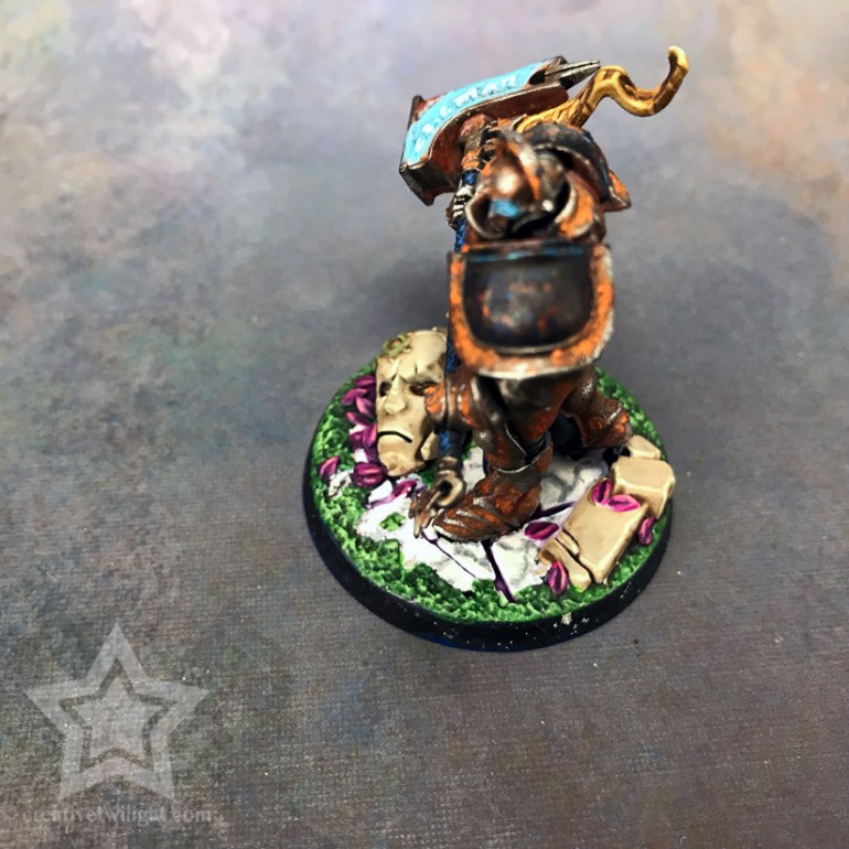 Surprisingly Easy Way to Paint Marble for Miniatures (How To)