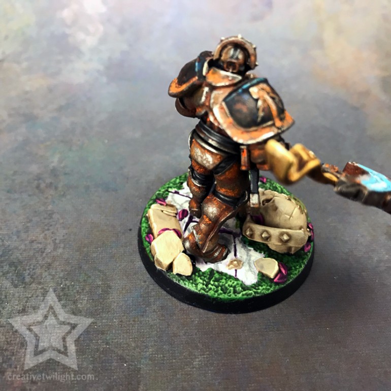 Surprisingly Easy Way to Paint Marble for Miniatures (How To)