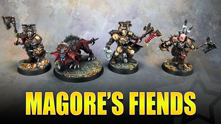 Magore's Fiends Painted