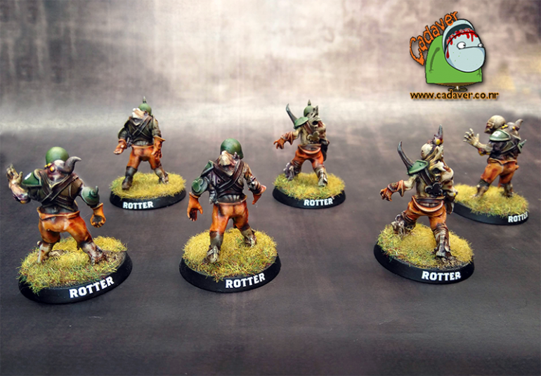 The Nurgle S Rotters Painting Showcase Blood Bowl