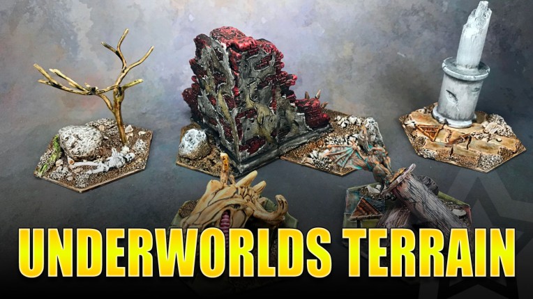 Warhammer Underworlds Scratch Built Terrain Painted