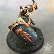 Painting Miniature Rust Effect