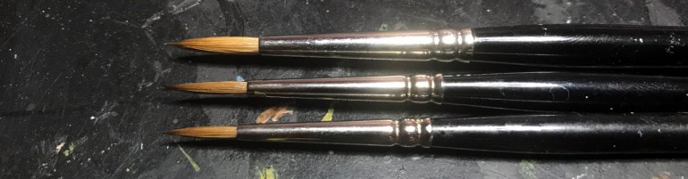 Pointed Round Brushes